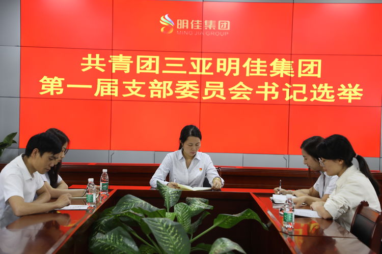共青團三亞明佳園林環(huán)衛集團有限公司第一屆支部委員會(huì )